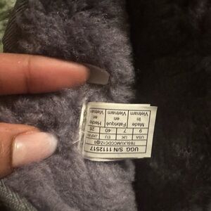 UGG Gray Fur-Lined Boots